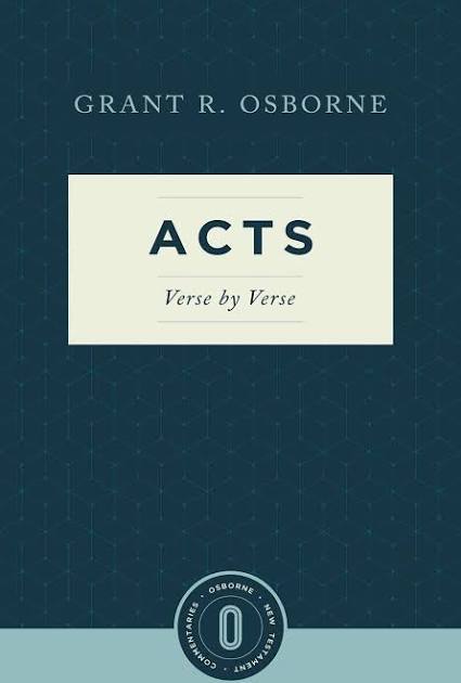 Cover of Acts Verse by Verse by Grant R. Osborne