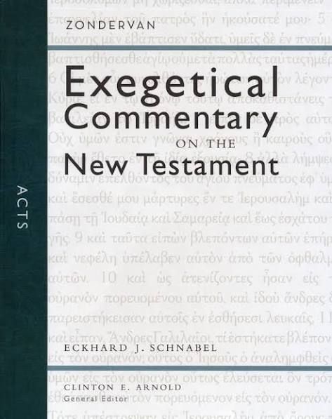 Cover of Acts by Eckhard J. Schnabel